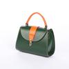 Johnature Genuine Leather Handmade Women Bag Handbag Retro Natural Real Cowhide Solid Color Versatile Shoulder Bags