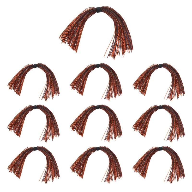 44 Strands/Bundle Squid Silk Skirt Jig Skirts Tying Component Buzzbaits Squid Skirt Tying Component Fishing Accessory