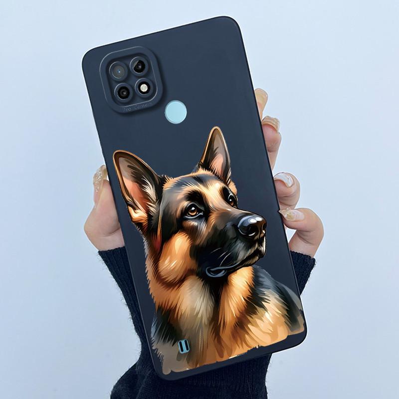 For Realme C21 RMX3201 / C21Y RMX3261 RMX3263 C25Y Phone Case Coque Soft Silicone Sweet Painted Girls Lovely Printed Back Cover