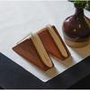 Elegant Wooden Tissue Holder Non-slip Bottom Wood Tissue Dispenser  Commercial Use