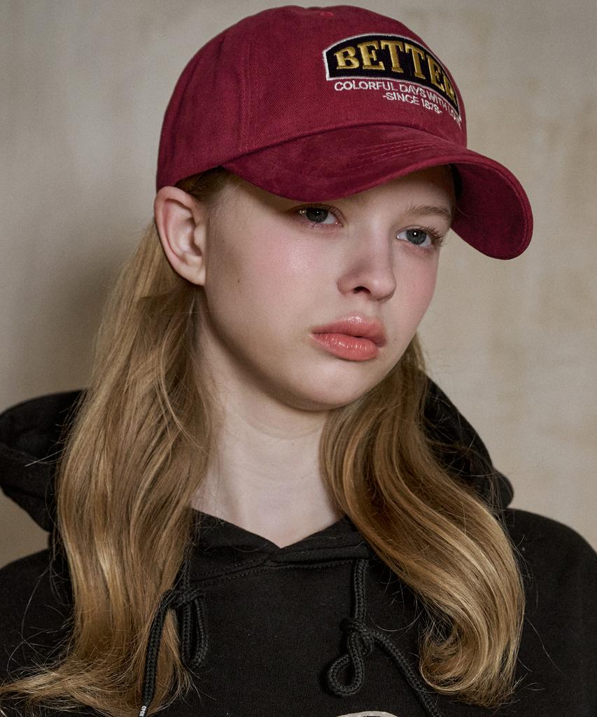 CPGN STUDIO Better Ball Cap Burgundy