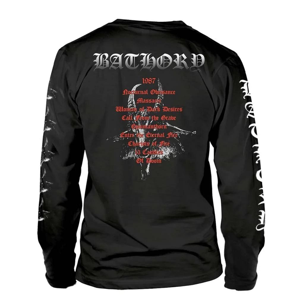 Bathory Unisex Adult Hammerheart Track List Top