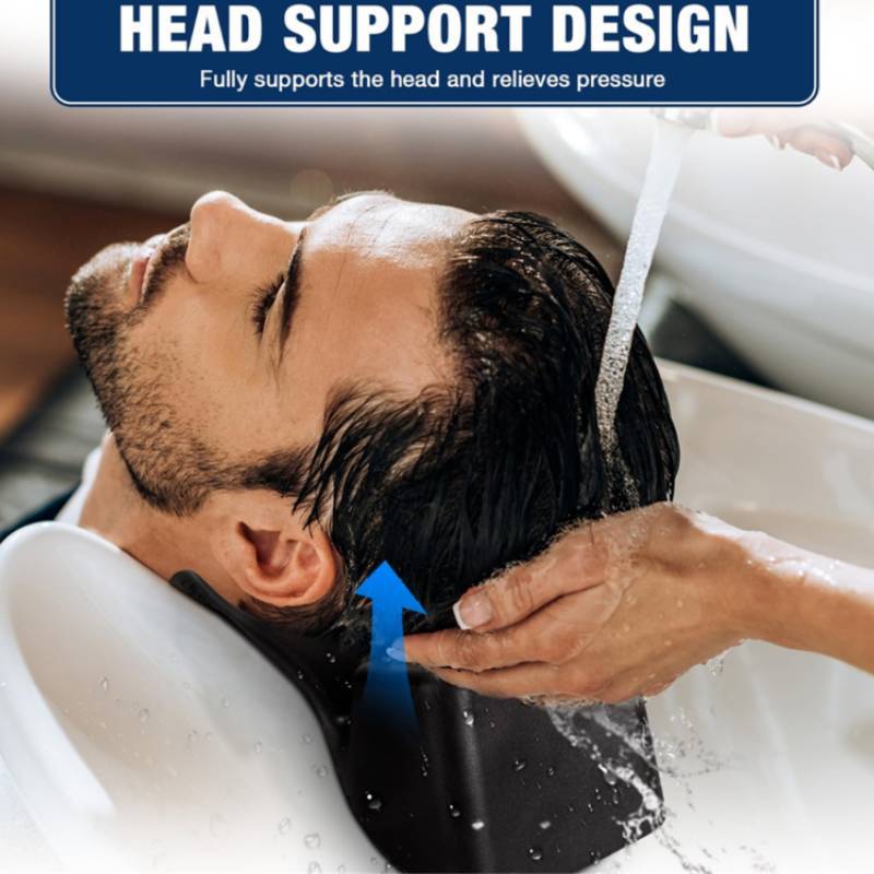 Cuscino per il collo a forma di U per parrucchiere con design antiscivolo per acconciature professionali