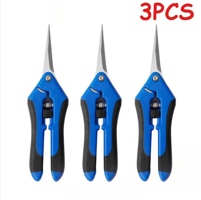 Ergonomic Pruner For Garden Work Gardening Scissors For Precise Cutting Of Plants Branches Fruits Essential Garden Scissors