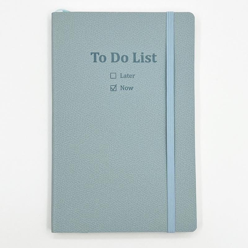 A5 Cross-Border Soft Cover Daily Planner & Self-Check Schedule Notebook A5