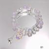 Mori Style Mermaid Crystal Bracelet - Sweet, Versatile Design for Women, Students, and Best Friends.