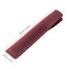 Handmade Pen Holder Bag Genuine Leather Pens Organizer Fashion Pencil Case  for School Office