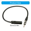 Antenna Adapter Extension Cord Wire Cord for Car Radios Reception 35cm Plugs and Play Enhanced Indoor and Outdoor Use