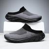 Men Slippers Summer Breathable Home Indoor Slippers Men Thick Bottom Slides Fashion Couple Walking Shoes Chanclas Hombre