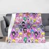 S-Sailor M-Moon Anime Blanket Fleece Print  Breathable Super Warm Throw Blankets for Home Bedroom Bedspreads