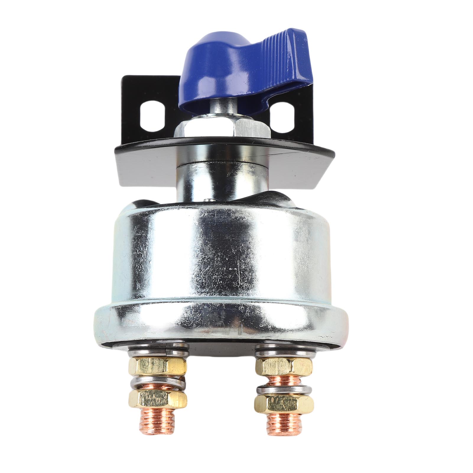 

Battery Disconnect Switch with Side Post Mounting Bracket DC12 48V 200A High Current Battery Power Cut Off Switch for Blue