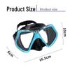 YBLKJ M2021S Adult Large Frame HD Snorkeling Mask