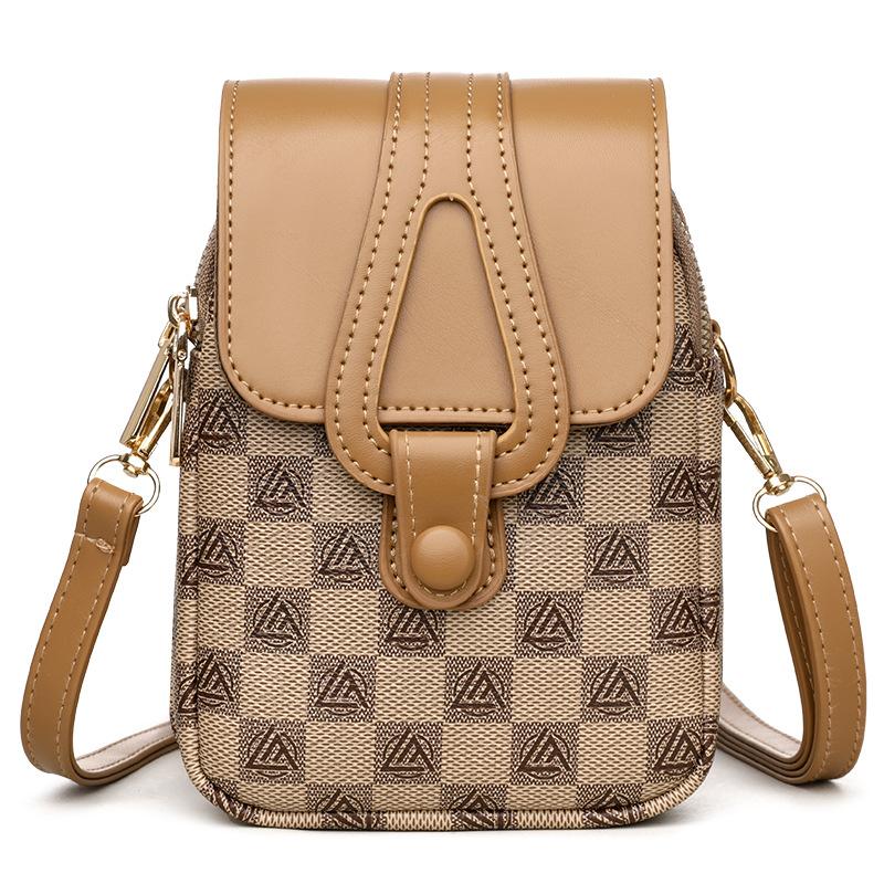 

Fashion mobile phone bag Fashion shoulder messenger bag 13.5*6*19cm