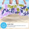Modern Abstract Charm Oversized Microfiber Beach Towel Sand Proof Quick Dry, Absorbent for Swimming Pool Travel Camping