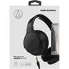 Audio Technica Ath Ar3 Bk Headphones Wired Black Regular Black