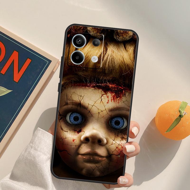 Creepy Dolls Funda For Xiaomi Redmi Note 14 13 9 10 11 12 Pro 9S 10S 11S 12S Redmi 13C 10C 12C 14C Case