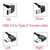 Usb3.0 Male To Usb 3.1 Type-C Female Cable Adapter Usb Type-A To Type-C Data Sync- Converter for Phone Laptop