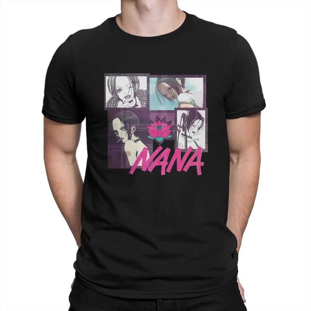 Fitted Scoop TShirt NANA Osaki Manga Crewneck Short Sleeve 100% Cotton T Shirt Funny Top Quality Birthday Gifts Unisex
