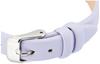 Fieldwork Lovely Analog Watch, Silver with Leather Strap, GY044-3, Women's, Purple