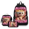 Cartoon Printing Casual Shoulder Bag Junior High School Students Large Capacity Backpacks