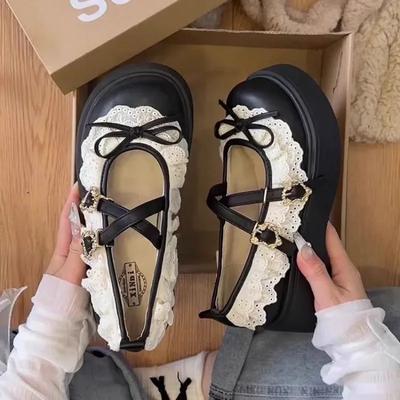 2025 Brand Women's Shoes Buckle Strap Women's High Heels Fashion Butterfly-knot Dress Pumps Women New Best Seller Platform Heels