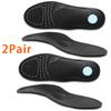 1/2 Paio Plantari Ortopedici per Piedi Piatti Supporto per Arco Plantare Solette Traspiranti in Pelle Solette in Lattice Ammortizzanti Suola per Scarpe Morbido Comfort Cuscinetto per Scarpe