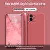 Apple iPhone 12 Mini Hülle - Einfarbige, Rubik's Cube Design, Vollständige Abdeckung, Anti-Fall, Weiche Hülle