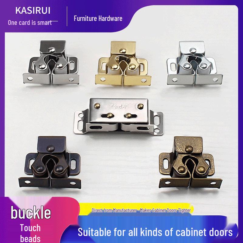 Classic Magnetic Door Catch and Buckle Set for Cabinets and Wardrobes