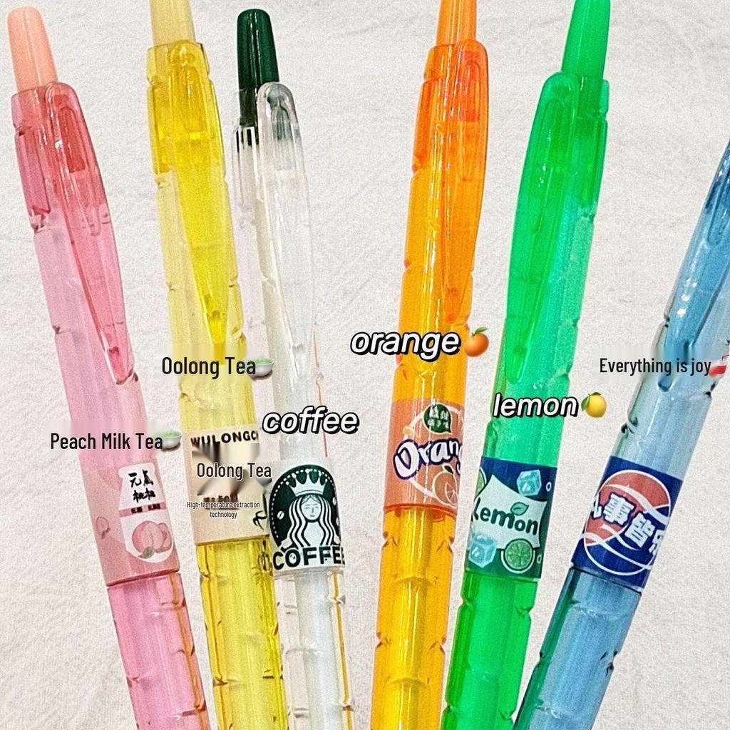 Xingmai Black Gel Pen: Stylish Press-Type PET Bottle for Students and Exams