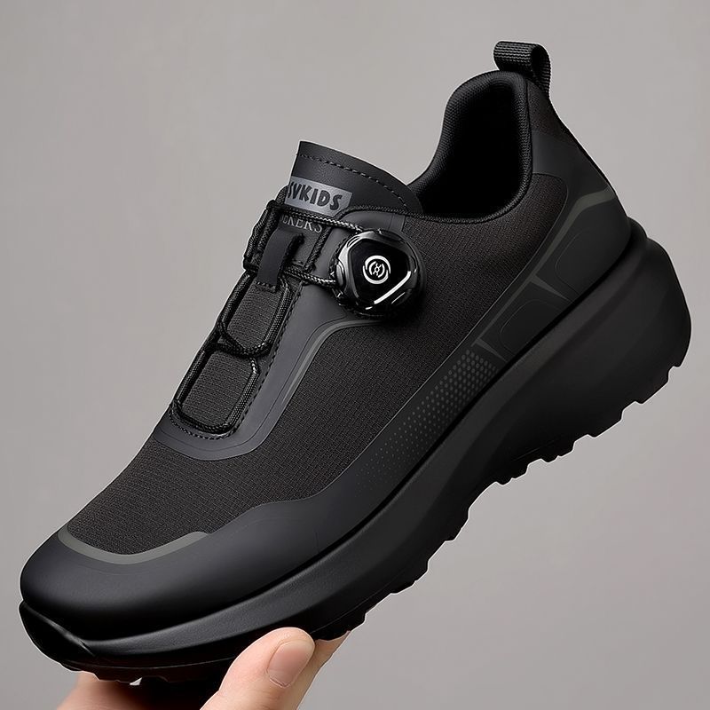 Casual Men's Shoes Designer Rotating Buckle Men Sneakers Thick-Soled Comfortable Outdoor Walking Shoes Zapatillas Hombre