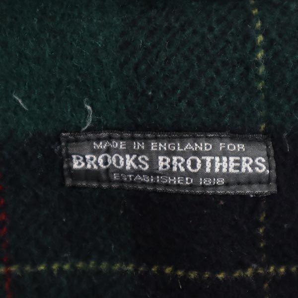 Brooks Brothers 80s Made in England Vintage Melton wool Stainless collar coat Men's Used