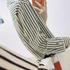 2025 Autumn Fashion Vertical Striped Long Sleeve Shirt