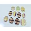 248Cts. Natural Rainbow Fluorite Oval Cabochon Loose Gemstone 11 Pcs Lot C-916