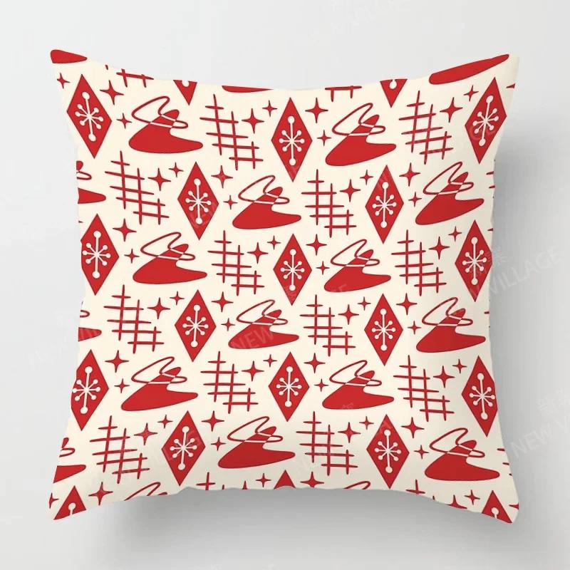 Nordic fall home decor autumn throw pillow case sofa Cushion cover modern x x x x geometry