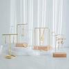 Jewelry Display Stand Bracelet Earring Necklace Storage Wood Base Rack Jewellery Organizer Holder Photo Props Home Decoration