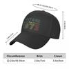 Fashion Vintage Since 1973 50th Birthday Trucker Hat Men Women Personalized Adjustable Unisex Baseball Cap Summer