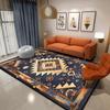 Home Decoration Bohemian Luxury Carpet Living Room Non-slip Cloakroom Area Rug Easy Clean Sofa Table Mat Customizable Washable
