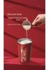 High-Value Portable Straw Cup with Lanyard, 304 Stainless Steel, Ideal for Cola and Coffee, Great Gift