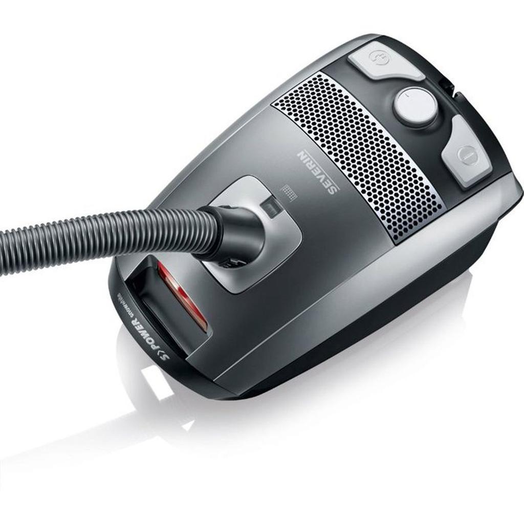 Aspirateur traîneau avec sac SEVERIN BC7045 - 750W - 72 dB - B - Gris