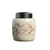 Creative Portable Mini Tea Jar Double-Layer Tin Lid Sealed Moisture-Proof Storage Pot Art Retro Decorative Jar Home Decor Craft