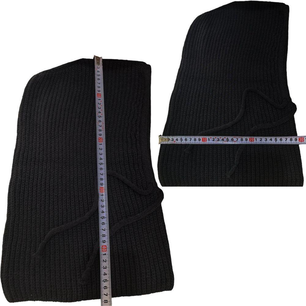 Hooded Balaclava Hat Drawstring Dual-Purpose Pullover Cap Head Hooded Hat  Winter Outdoor