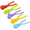 Schneeballmacher Ente Schneemann Herzform Schnee Spielzeug mit ergonomischem Griff Winter Schneeballschlacht Macher Werkzeug Clip