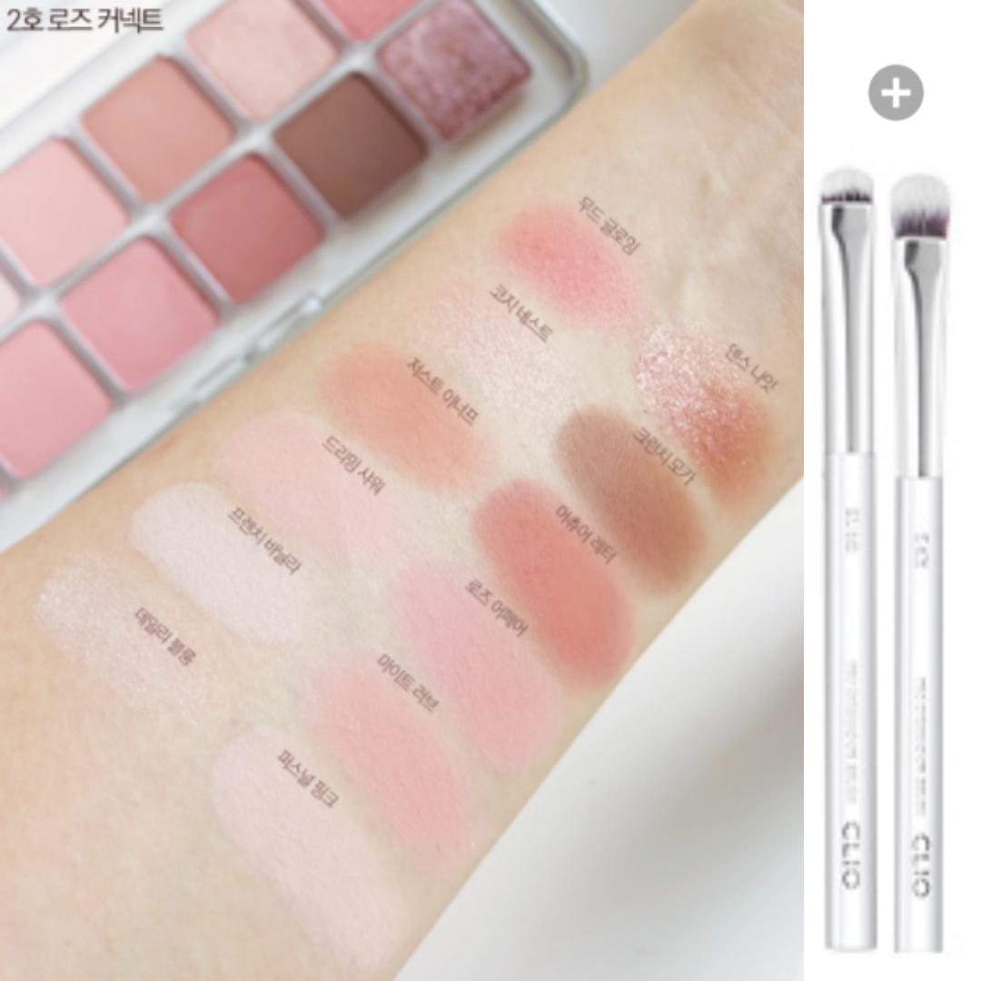 

[CLIO] Pro Eye Palette Air + Single Eyeshadow 5 кольорів 02 Rose Connect