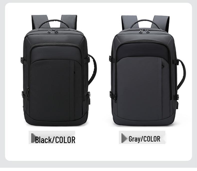 Men's Lightweight Multipurpose USB Backpack for Business Trips & Commutes