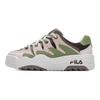 Fila Rosetta Fashion Retro Vielseitig Bequem Langlebig Niedrig geschnitten Freizeit Schuhe Damen Sneaker Grau-Grün F12W411204FMR