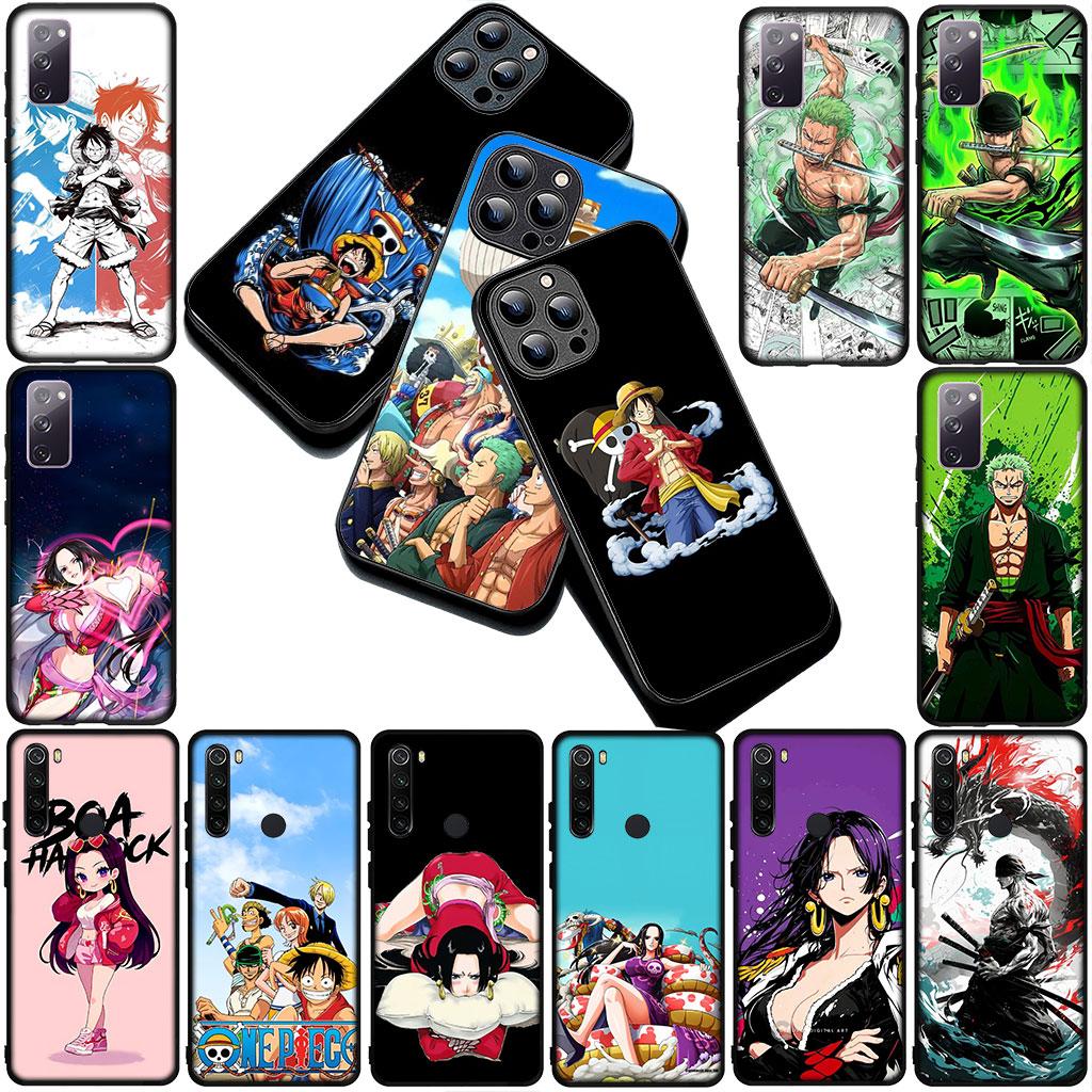 Cover for Motorola Moto G86 G57 E14 E15 G14 G34 G35 G84 G24 A54 G15 Power E22 Case Boa Hancock One Pieces Luffy Roronoa Zoro