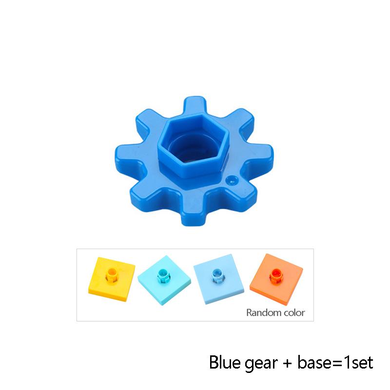 Big Building Blocks Playground Parts Slide Ladder Gear Swing Compatible Bricks Baby Assemble Interactive Toys Gift