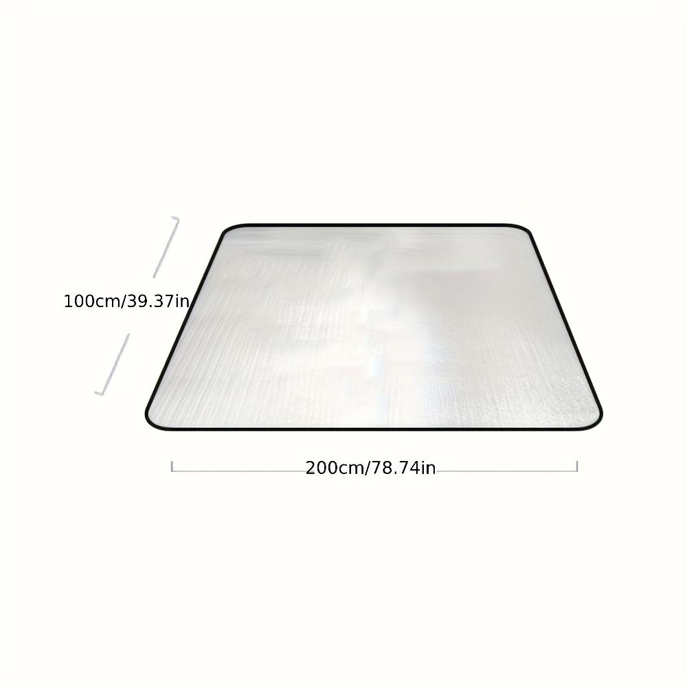 1 Foldable Camping Mat | Tent Mat, Picnic Beach Blanket for Outdoor Picnic, Tent, Backpacking, Trekking белый