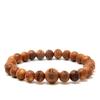 [Matsuyama Shinbutsugu Ten] Juzu Wrist Mala Hannya Shinkyo Sandalwood Bracelet Made In Japan