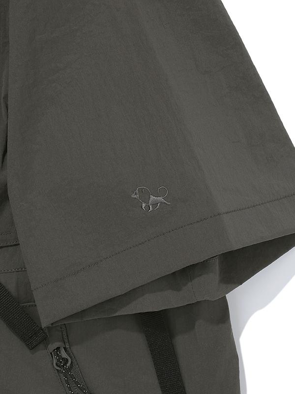 Bbc Earth [Carter Ii] Layered Short Sleeve Jacket_Khaki